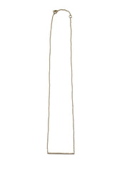 Isaz Bar Pendant Necklace - Gold