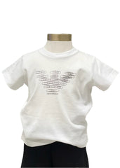 Paper Clip Eagle Cotton T-Shirt