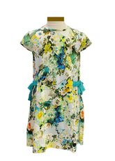 Roberto Cavalli Multi Vestito Jersey Garden Dress
