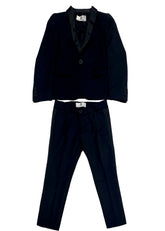 Young Versace Black Suit