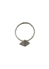 Pyramid Silver Ring