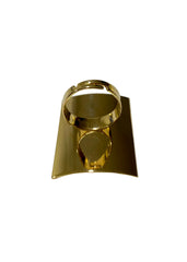 Golden Slate Ring