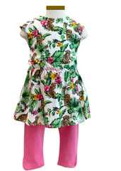 All Over Jungle Print Leggings Set