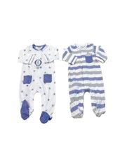 Set of 2pc Star Stripe Romper