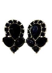 Black Peacock Set Necklace