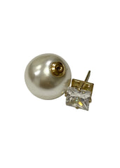 Crystal Pearl Earring