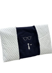 Manga Bear Embroidered Blanket