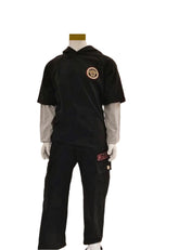 Medusa Embroidered Hooded Sweater and Pants Set