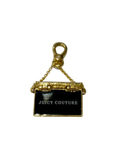 Black Gold Handbag Charm
