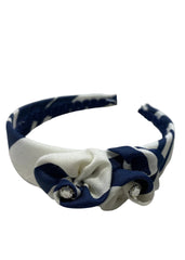 Blue-White Stripe Hairband
