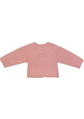 Mayoral Pink Knit Cardigan