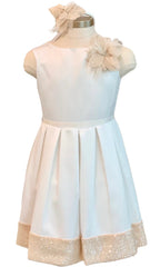 Sequin Hem Dress Set