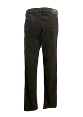 Black Young Versace Black Slim Fit Trousers