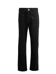 Black Young Versace Black Slim Fit Trousers