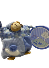 Blue Hand Puppet DouDou Comforter