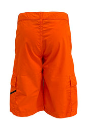 Orange Black Young Versace Tangerine Cargo Shorts