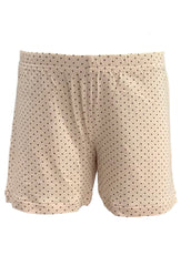 Pink Gray Cat & Polka - Pink Pyjamas