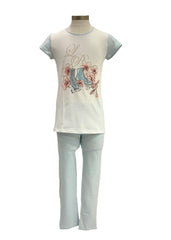 Skate Shoes Pyjama Top and Pants Set