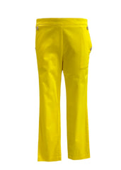 Yellow Canary Yellow Versace Trouser Trousers