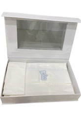 'DAD' Bear Embroidered Pushchair Linen Set