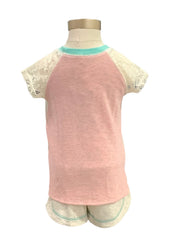 Bikes and Flowers Top and Shorts Set