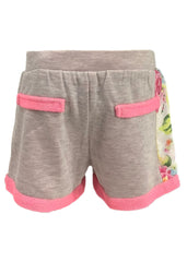 Multi Pink Grey Short with Lace Ribbon Shorts