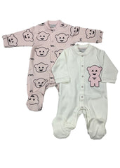 2 Pieces Manga Bear Babygrow Gift Set