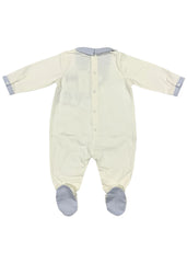 Romper Suit Cotton Crepe Collar