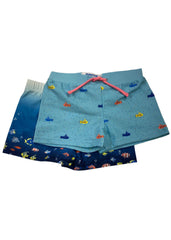Under The Sea Design Swim Shorts Set