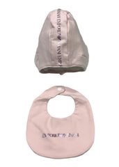 Double Padded Bonnet Cap and Bib Set