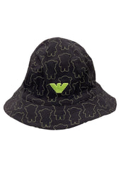 All Over Manga Bear Print Sun Hat