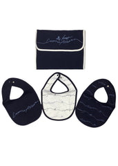 'My First Emporio Armani' Signature Bib Set
