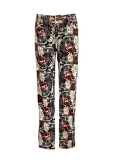 Floral Super Skinny Jeans