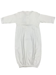 White Baby Grand Sack Baby Gown