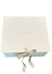 La Perla Label Strap Embroidery Blanket