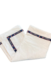 La Perla Label Strap Embroidery Blanket