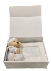 Bear Wooden Photo Frame with Gift Box