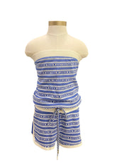 Strapless City Guide Romper