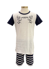 Tiger 'Power' Pyjamas Top and Short Set