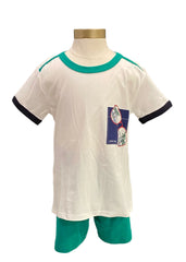 Sunglass Island Print Pyjamas Top and Short Set