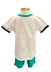 Sunglass Island Print Pyjamas Top and Short Set