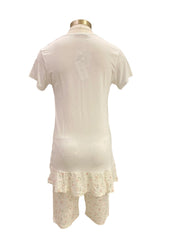 Wardrobe Print Pyjama Top and Short Set