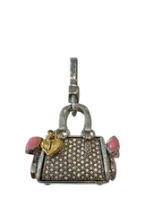 Pink SIlver Pave Daydream Charm