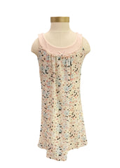 Pink Floral Night Dress