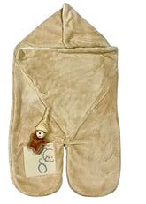 Plume Beige White Baby Nest