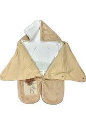 Plume Beige White Baby Nest