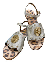 Silver Straps Sandals