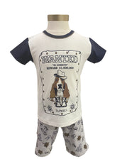 'El Gordito' Print Pyjamas Top and Short Set