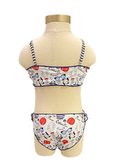 Girly Collection Print Bikini