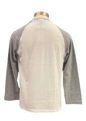 White Gray Wild Heart Fox Long Sleeve T-Shirt